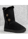 Czarne Winter Boots Furre