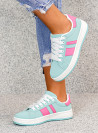 Zielone Sneakersy Buty Sportowe Nela