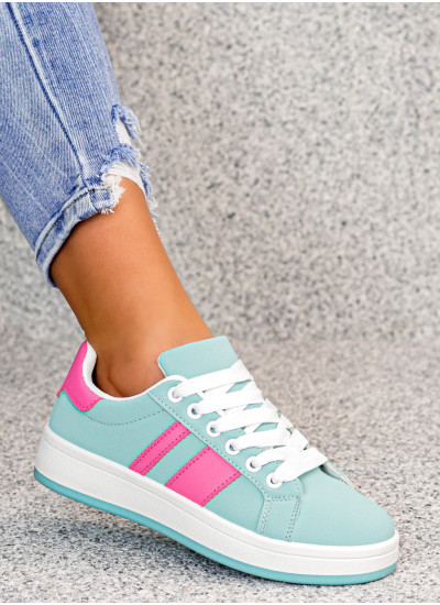 Zielone Sneakersy Buty Sportowe Nela