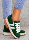 Zielone Sneakersy Buty Sportowe Zoya