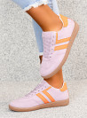 Fioletowe Sneakersy Buty Sportowe Alana