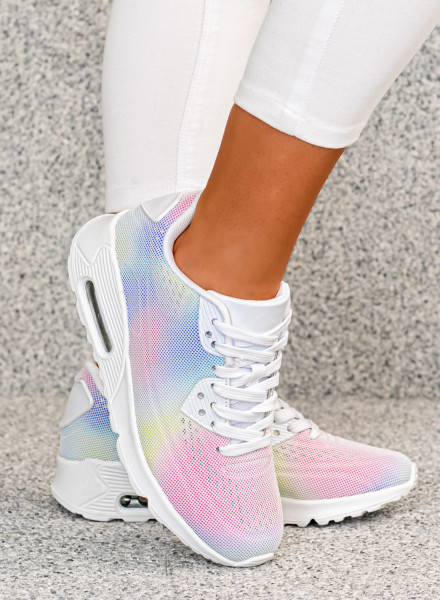 Kolorowe Sneakersy Buty Sportowe Evie